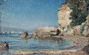 Albert Hertel Italienische Landschaft oil painting artist